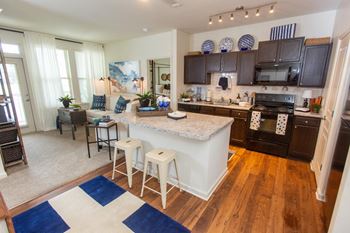 Legacy at walton green model kitchen